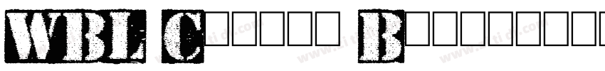 WBL Carton Barcode字体转换